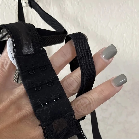 NWT Simone Pérèle Félicie Sheer Demi Black 34C Dillard’s Tag/Unavailable Online! - Picture 4 of 10